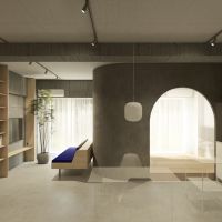 福岡市南区向野の売買物件/室内のイメージパース。