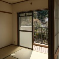 福岡市中央区谷の賃貸物件/窓の外の景色がいい。