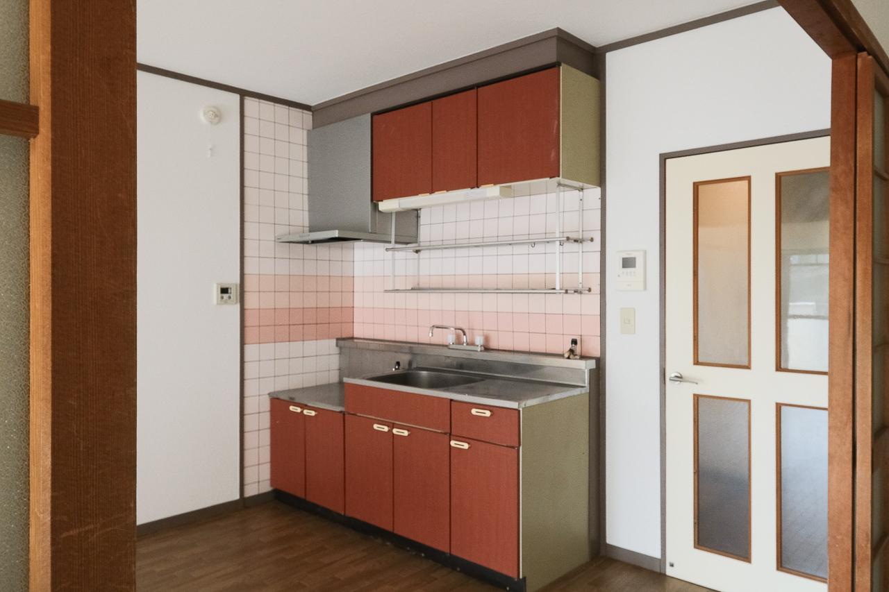 福岡市中央区谷の賃貸物件/やっぱりこのキッチンかわいい。