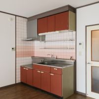 福岡市中央区谷の賃貸物件/やっぱりこのキッチンかわいい。