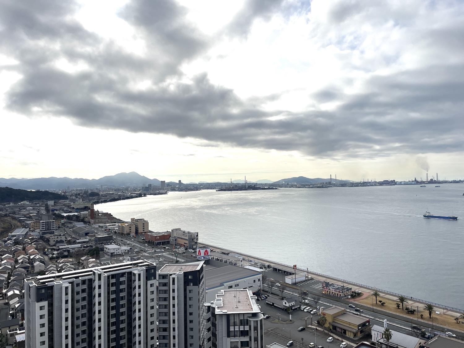 北九州市門司区大里本町の賃貸物件/24階からの眺めは圧巻です