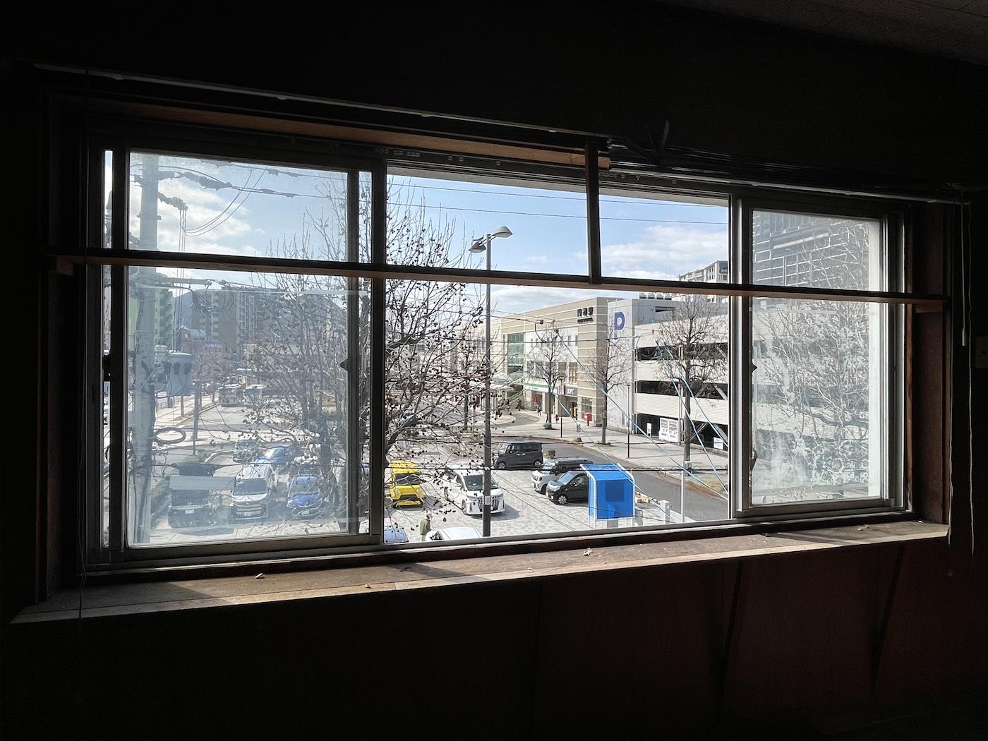 北九州市門司区中町の賃貸物件/3F窓からの眺め。