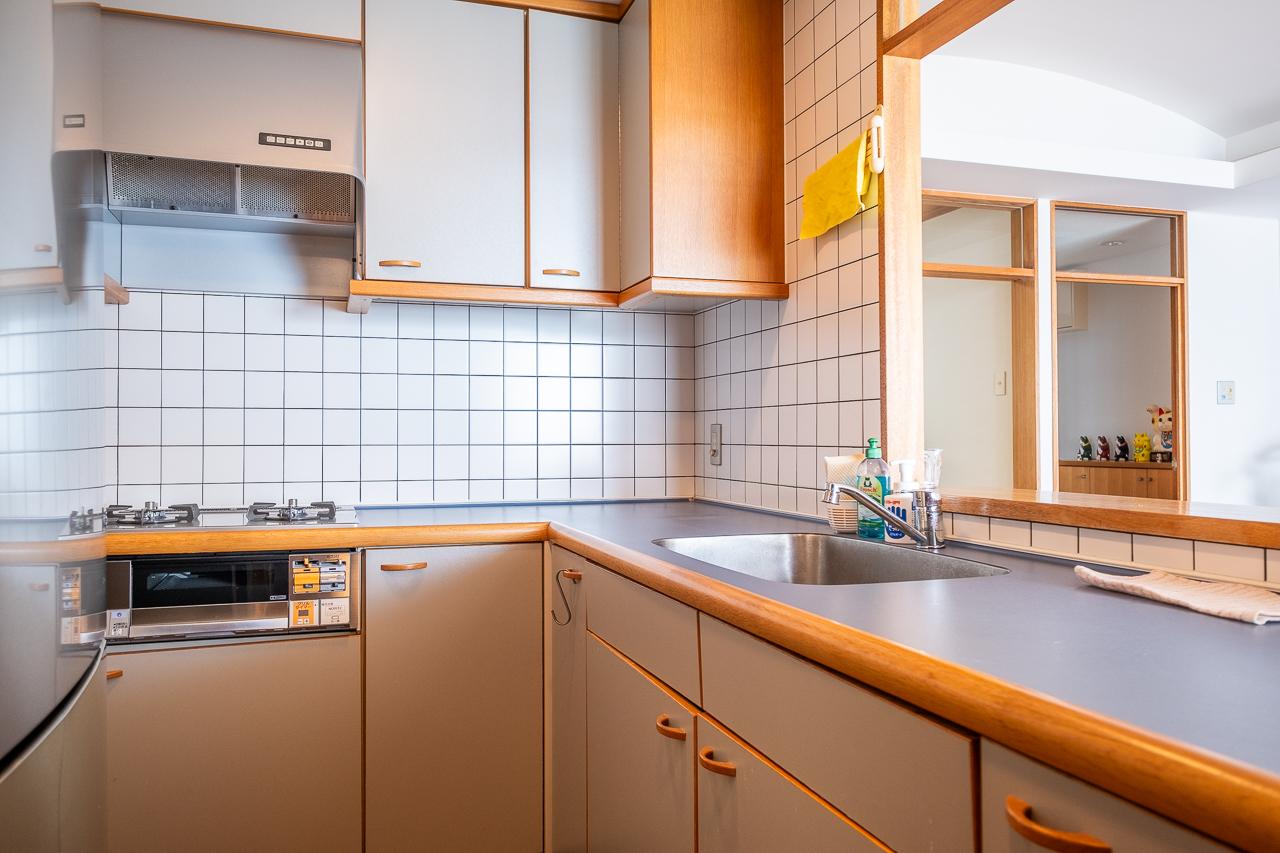 福岡市西区宮浦の売買物件/ここから部屋の様子が見えるのも良い。