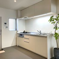 北九州市小倉北区大手町の売買物件/使いやすいシンプルなシステムキッチン。