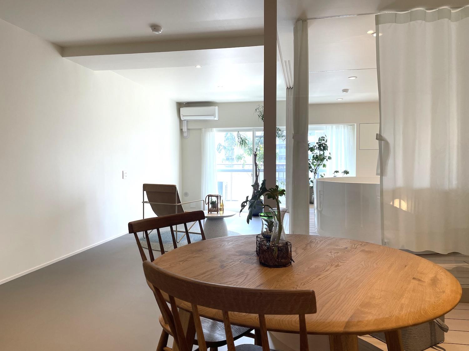 北九州市小倉北区大手町の売買物件/白を基調とした心地のいい空間。