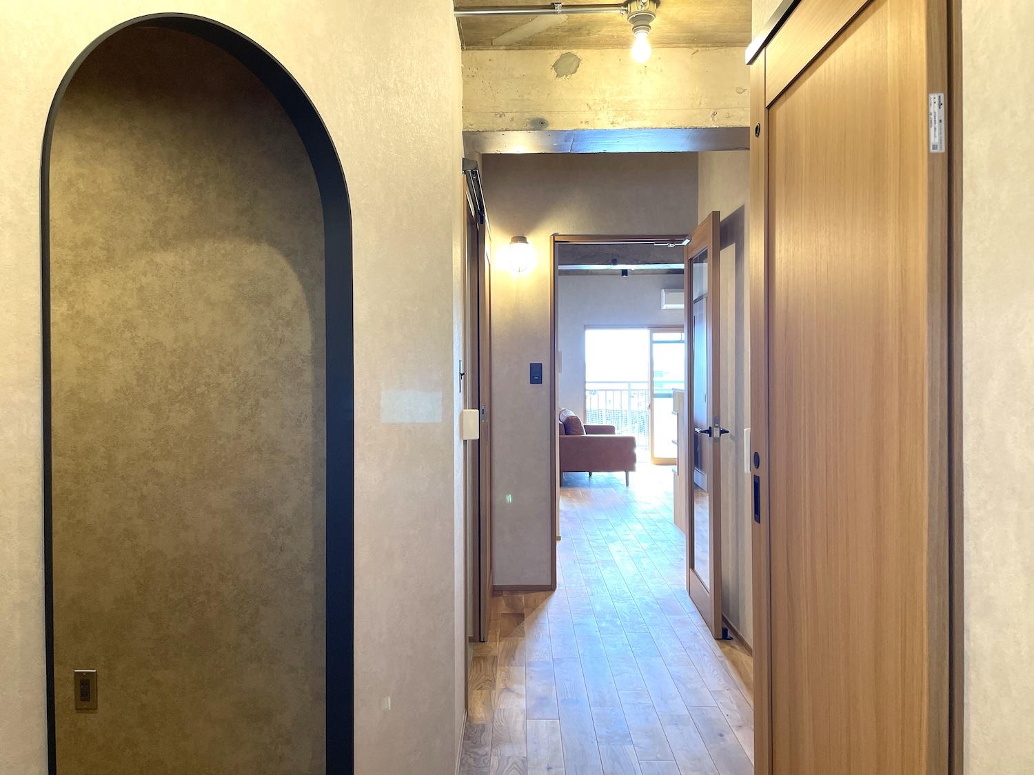 北九州市門司区旧門司の売買物件/WICの丸いドアがかわいい。