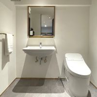 北九州市門司区旧門司の売買物件/トイレ内にも洗面あり。