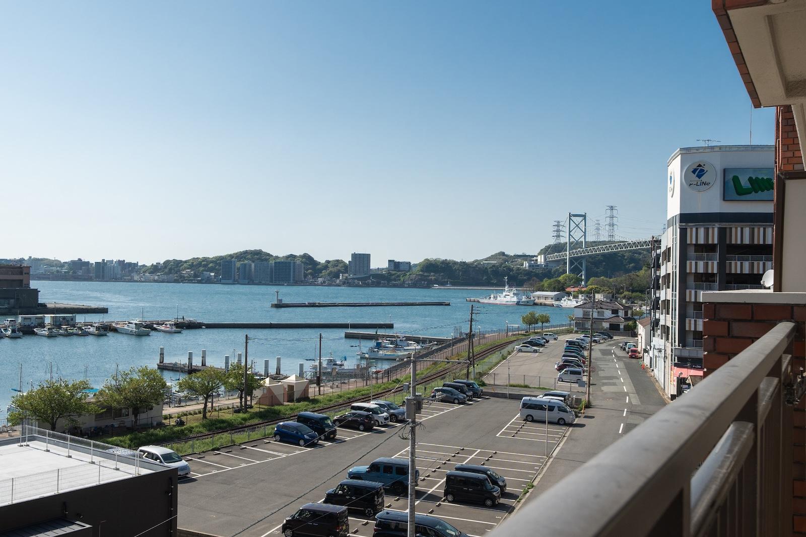 北九州市門司区旧門司の売買物件/関門海峡大橋も眺められるオーシャンビューです。