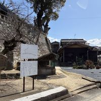 福岡市西区大字宮浦の賃貸物件/物件までは神社横を通るルート。
