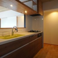 福岡市中央区赤坂の売買物件/食洗機つきのキッチン。