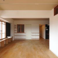 福岡市中央区赤坂の売買物件/広々としたリビングダイニング。