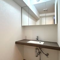 福岡市中央区赤坂の売買物件/洗面所。