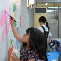 福岡県直方市古町の賃貸物件/本物件でおこなわれたこどもたちとのワークショップの様子。