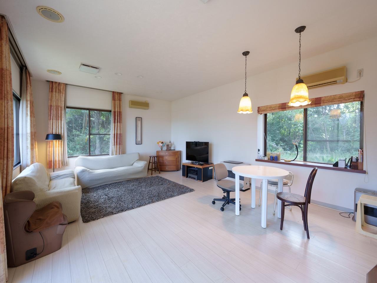 福岡市西区今宿青木の売買物件/どこを見ても緑が見えます。