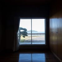 福岡市西区今宿青木の売買物件/こちらからは広いお庭が見えます。