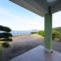 福岡市西区今宿青木の売買物件/玄関扉を開けると、海。