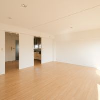 福岡市中央区桜坂の賃貸物件/もともとは和室二間。いまはひとつの大きな空間に。