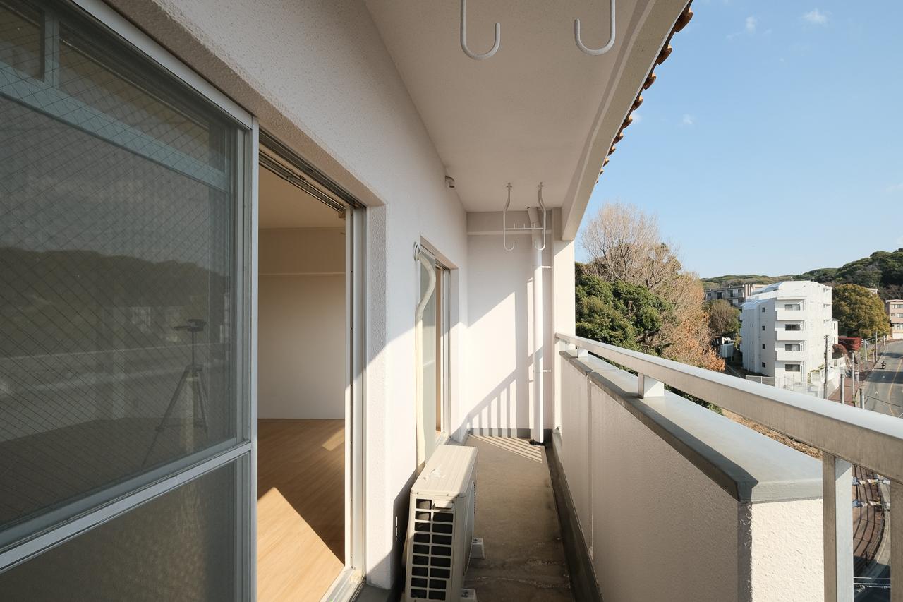 福岡市中央区桜坂の賃貸物件/ベランダ