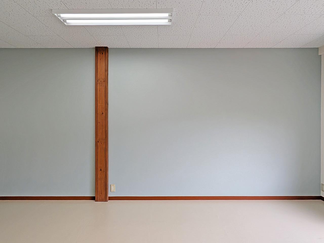 福岡市中央区桜坂の賃貸物件/一面のアクセントクロスのみ。潔し。