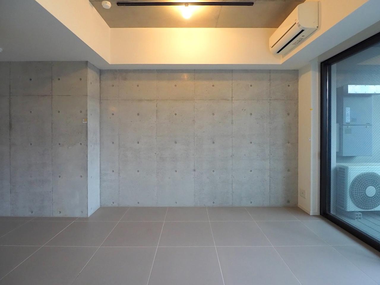 福岡市中央区今川の賃貸物件/一部の壁がコンクリート打ちっぱなし。