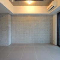 福岡市中央区今川の賃貸物件/一部の壁がコンクリート打ちっぱなし。