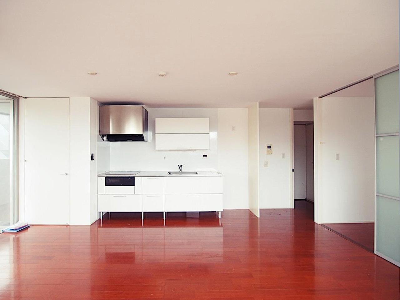 福岡市中央区唐人町の賃貸物件/オール電化なので、キッチンはIHです。