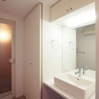 福岡市中央区唐人町の賃貸物件/余裕のある洗面脱衣所。