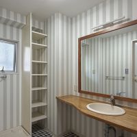 福岡市中央区平尾浄水町の賃貸物件/どこかホテルライクな洗面所。