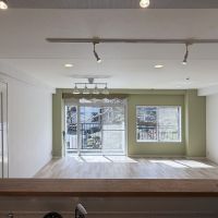 福岡市中央区平尾浄水町の賃貸物件/キッチンからLDK全体を見渡せます。