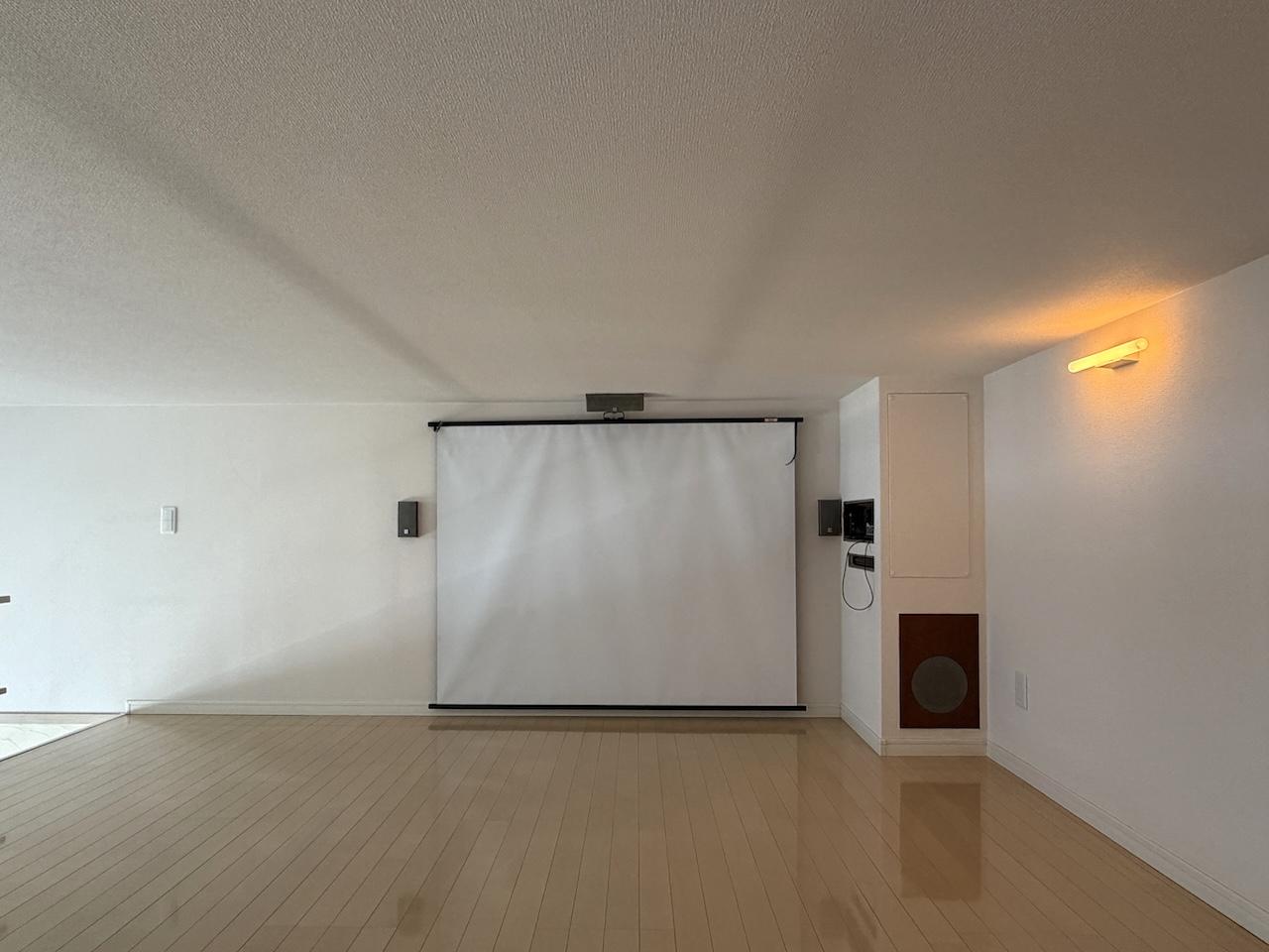 福岡市博多区美野島の賃貸物件/ロフトにはなんとスクリーンとプロジェクターが！！