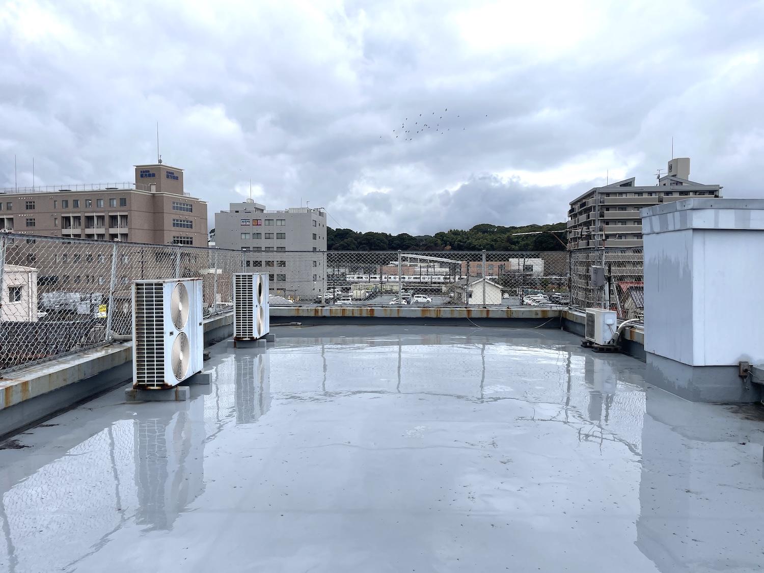 福岡県直方市須崎町の売買物件/屋上にある広大バルコニー！