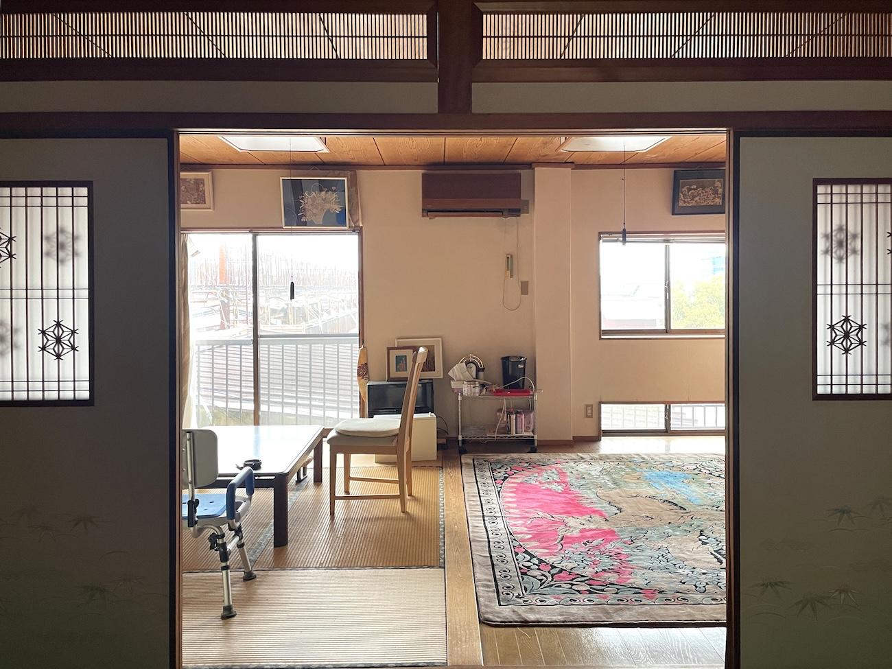 福岡県直方市須崎町の売買物件/雨天時でも日当たり良好でした。