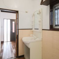 福岡市中央区谷の賃貸物件/水回りは、ちょっとレトロ。