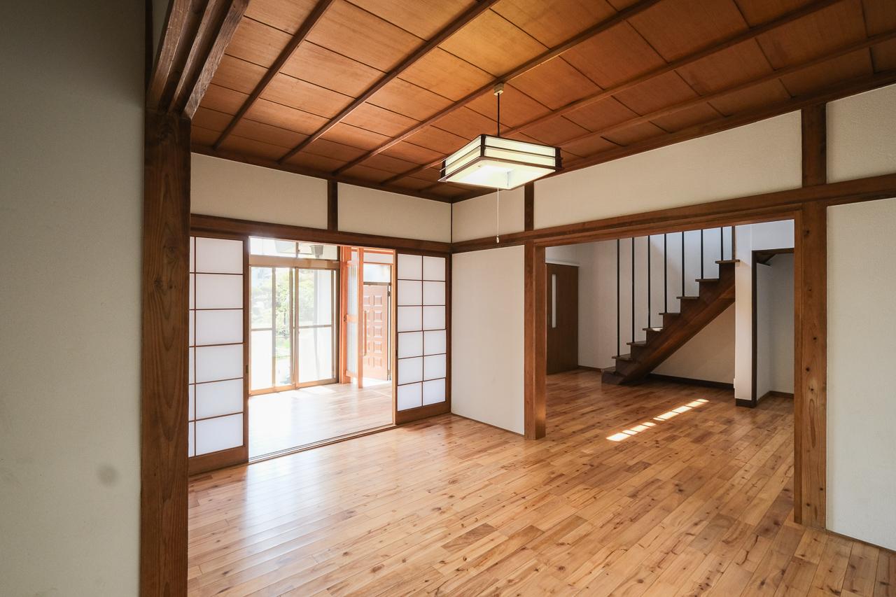 福岡市中央区谷の賃貸物件/このまま、ダイニングまで視線が抜ける。