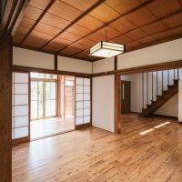 福岡市中央区谷の賃貸物件/このまま、ダイニングまで視線が抜ける。