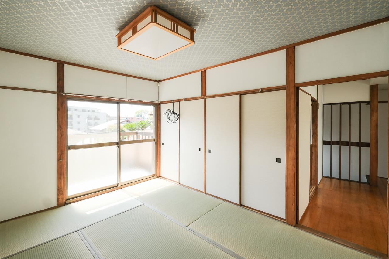 福岡市中央区谷の賃貸物件/２階の生き残りひと部屋は眺望と陽光ほとばしる。