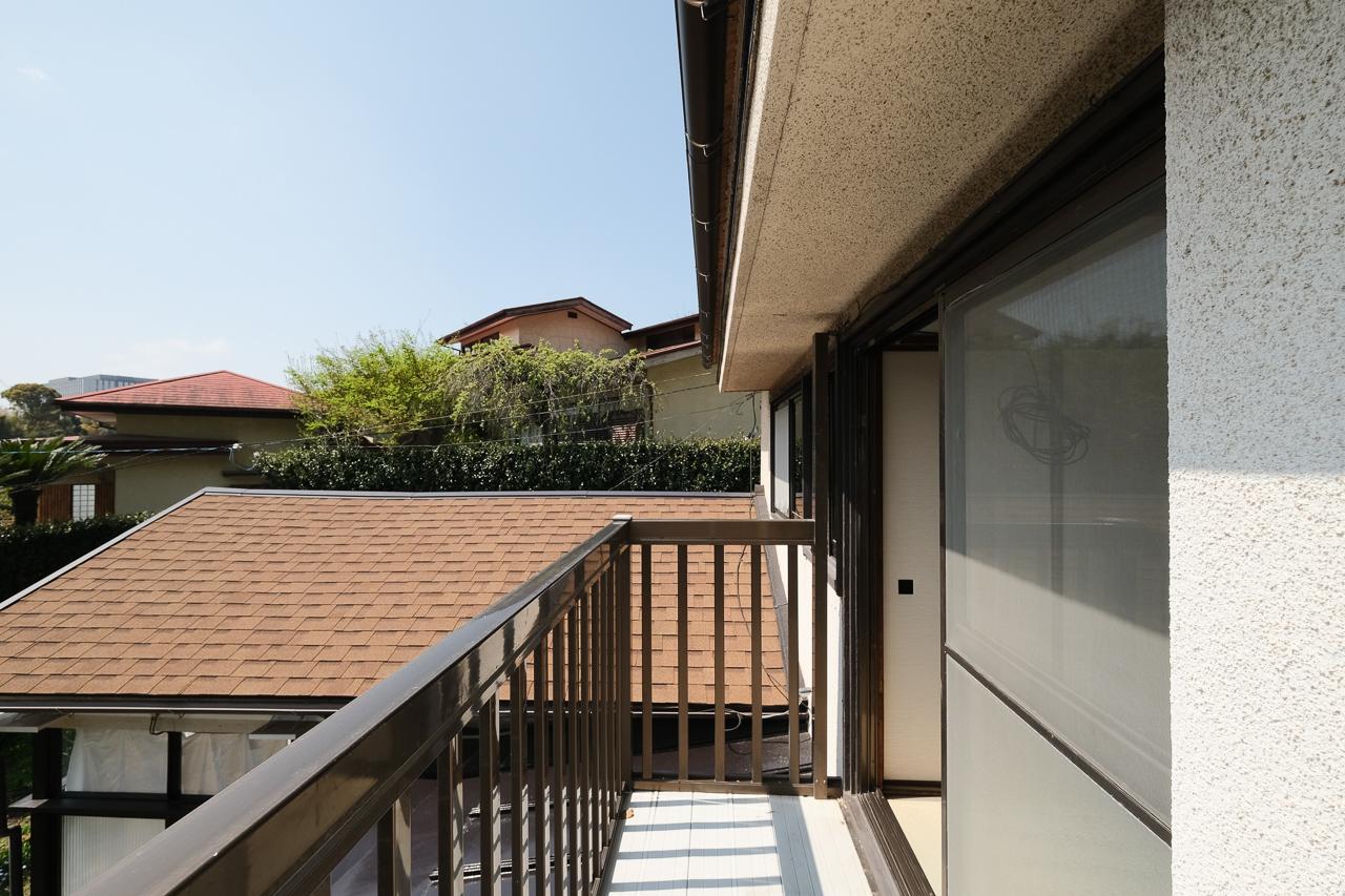 福岡市中央区谷の賃貸物件/2階ベランダ。
