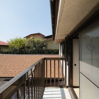 福岡市中央区谷の賃貸物件/2階ベランダ。