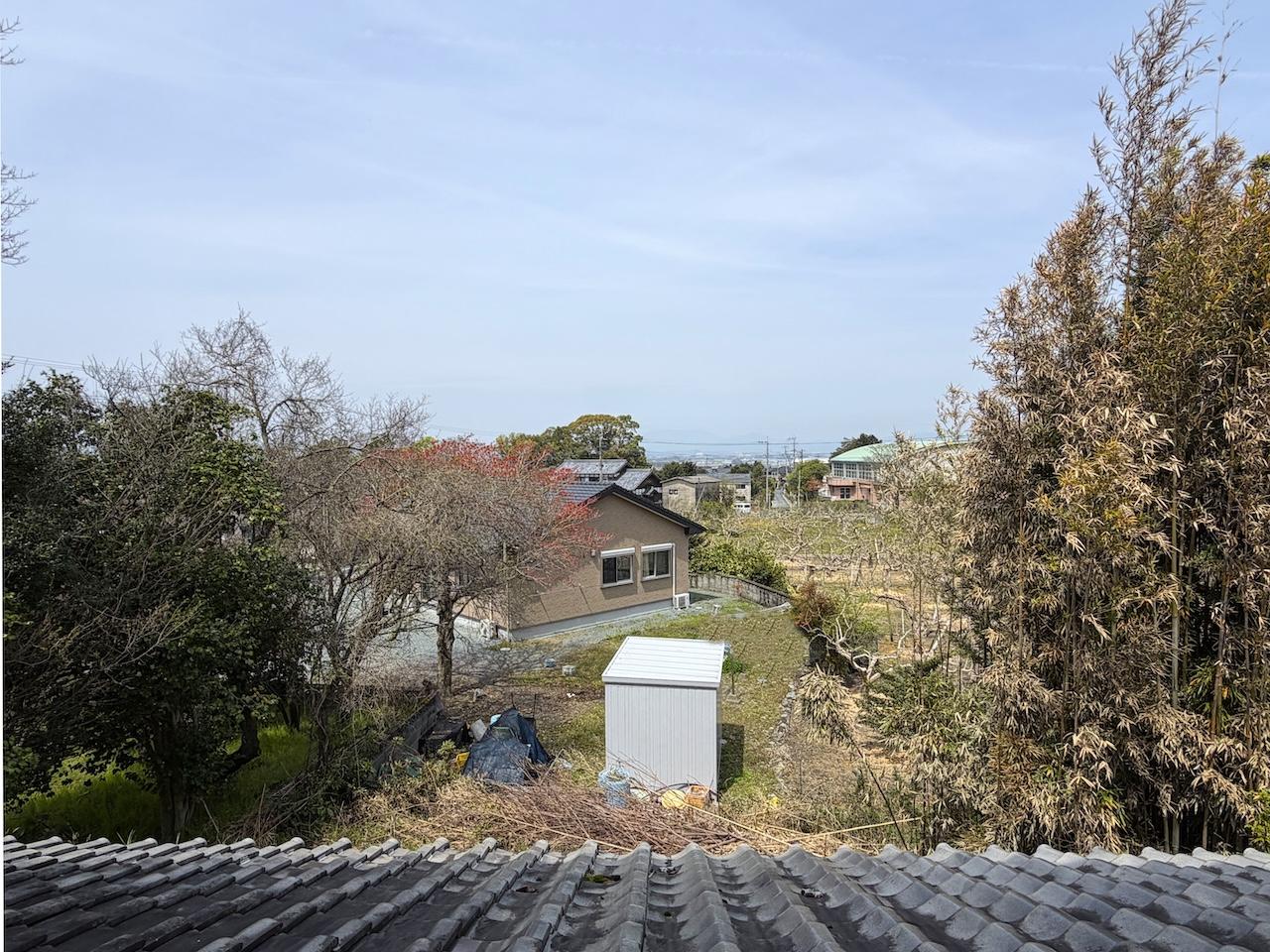 福岡県久留米市草野町の賃貸物件/北側の眺望も抜けてます。