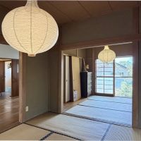 福岡県久留米市草野町の賃貸物件/2間続きですが、扉あるので分けることが可能。季節によって変えても良さそう。