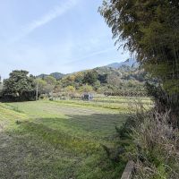 福岡県久留米市草野町の賃貸物件/お庭からも抜けた眺望。自然豊かです。