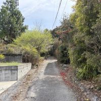 福岡県久留米市草野町の賃貸物件/物件までの道は少し狭めですが、車両は問題なく通行できます。