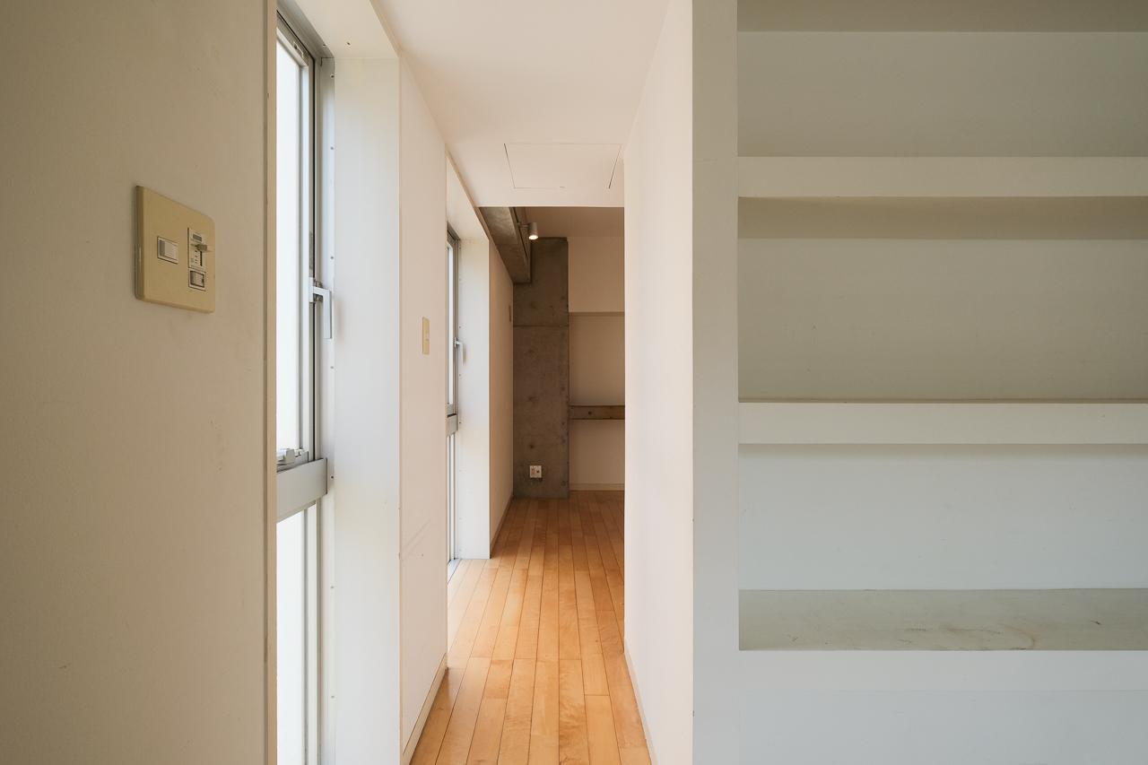 福岡市中央区薬院の賃貸物件/この奥がベッドスペース。