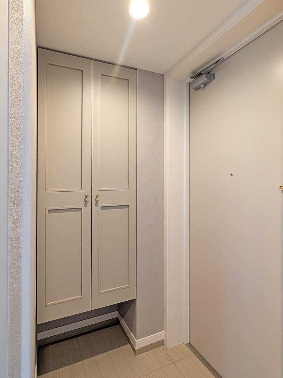 福岡市博多区東比恵の賃貸物件/玄関ドアの色も、お部屋のカラーごとに異なります。