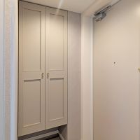 福岡市博多区東比恵の賃貸物件/玄関ドアの色も、お部屋のカラーごとに異なります。