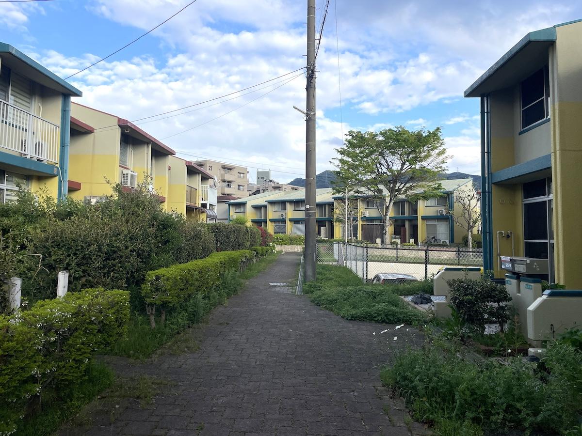 北九州市⼩倉南区志徳の賃貸物件/敷地内には公園があり、ファミリー層が多い印象です。
