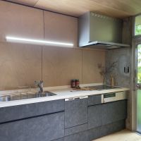 北九州市⼩倉南区志徳の賃貸物件/システムキッチン。オール電化なのでIHです。