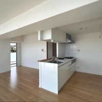 福岡市東区水谷の賃貸物件/対面キッチンの造り。(別部屋のもの)