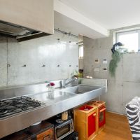 福岡市中央区六本松の賃貸物件/あんまり見たことがない、かっこいいコンロが付いています。