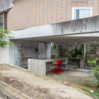 福岡市中央区六本松の賃貸物件/半屋外の素敵なスペース。